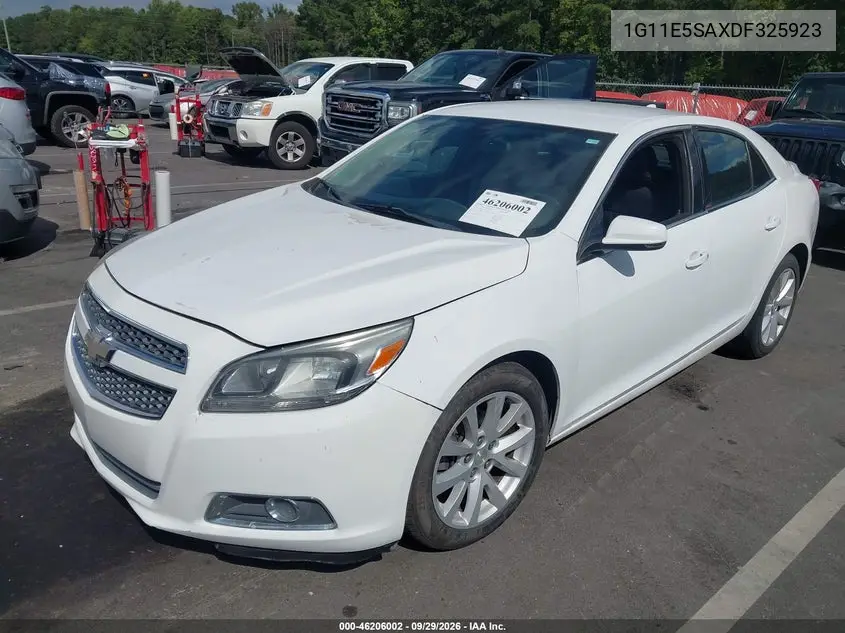 2013 CHEVROLET MALIBU VIN 1G11E5SAXDF325923 — фото 2