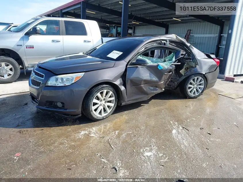 2013 CHEVROLET MALIBU VIN 1G11E5SA7DF337558 — фото 2