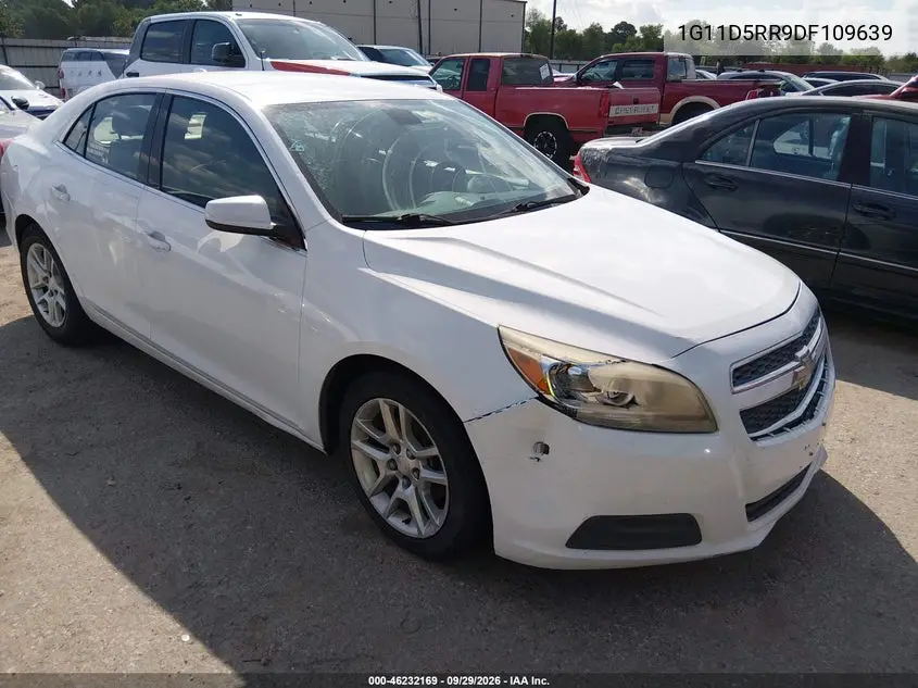 CHEVROLET MALIBU 2013, VIN 1G11D5RR9DF109639