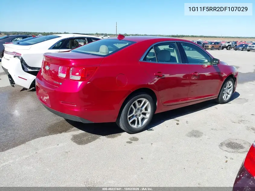 2013 CHEVROLET MALIBU VIN 1G11F5RR2DF107029 — фото 4