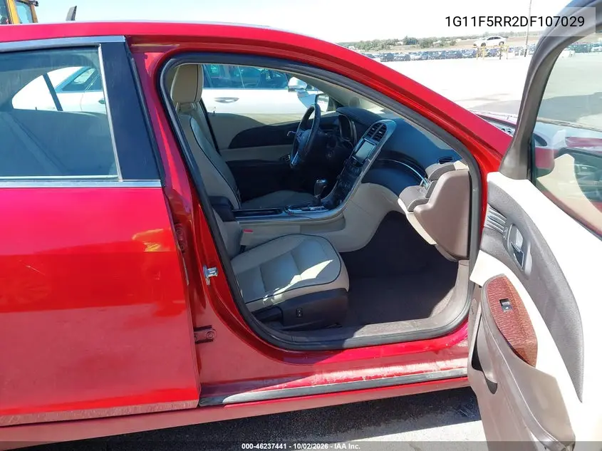 2013 CHEVROLET MALIBU VIN 1G11F5RR2DF107029 — фото 5