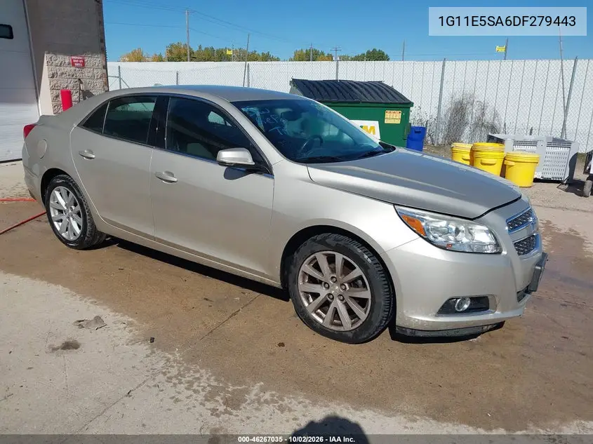 CHEVROLET MALIBU 2013, VIN 1G11E5SA6DF279443