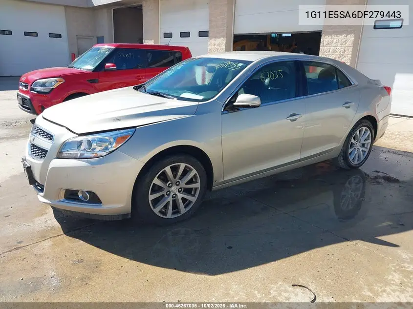 2013 CHEVROLET MALIBU VIN 1G11E5SA6DF279443 — фото 2