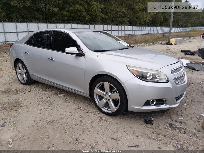 CHEVROLET MALIBU 2013, VIN 1G11J5SX9DF283437
