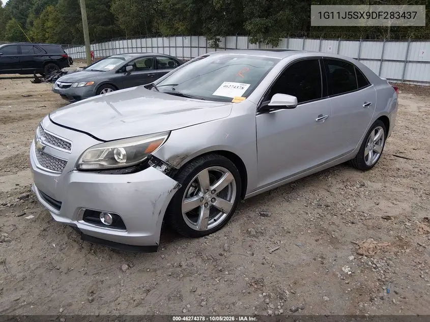 2013 CHEVROLET MALIBU VIN 1G11J5SX9DF283437 — фото 2
