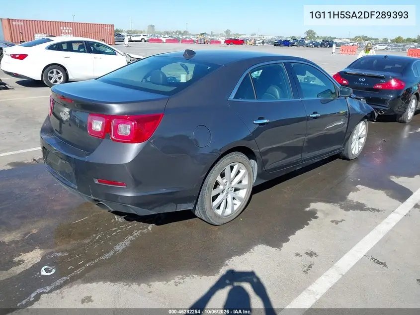 2013 CHEVROLET MALIBU VIN 1G11H5SA2DF289393 — фото 4