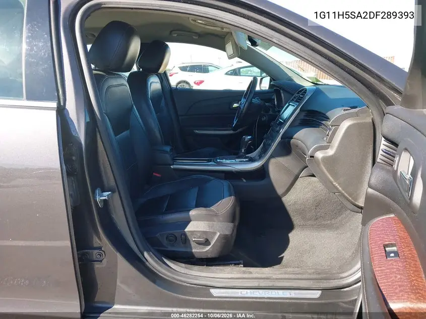 2013 CHEVROLET MALIBU VIN 1G11H5SA2DF289393 — фото 5
