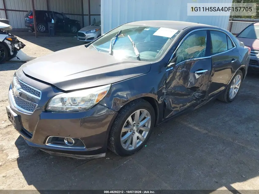 2013 CHEVROLET MALIBU VIN 1G11H5SA4DF157705 — фото 2