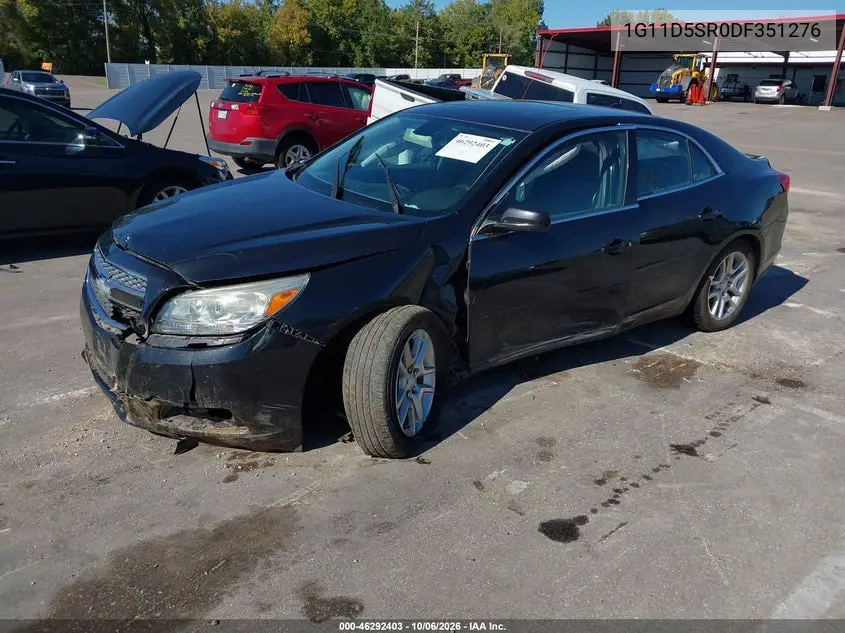 2013 CHEVROLET MALIBU VIN 1G11D5SR0DF351276 — фото 2