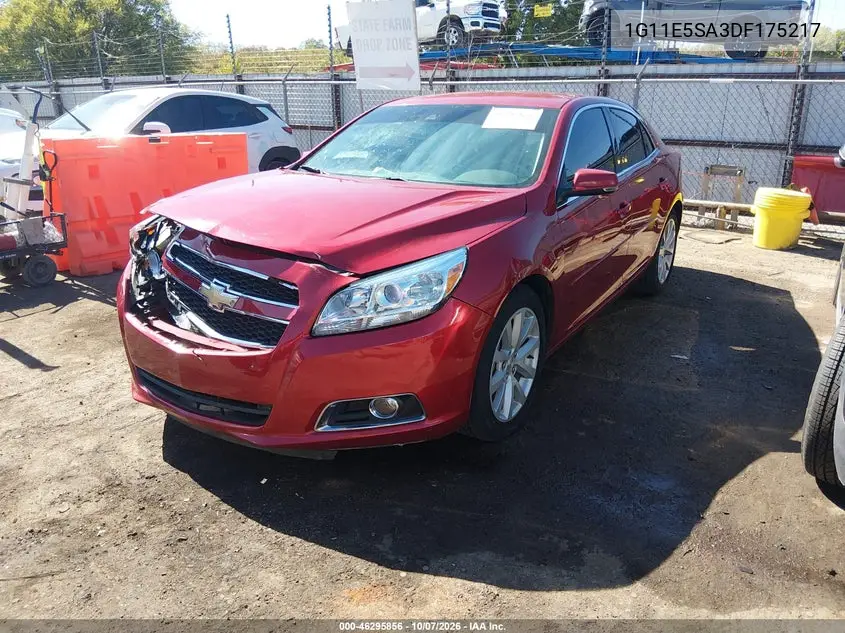 2013 CHEVROLET MALIBU VIN 1G11E5SA3DF175217 — фото 2