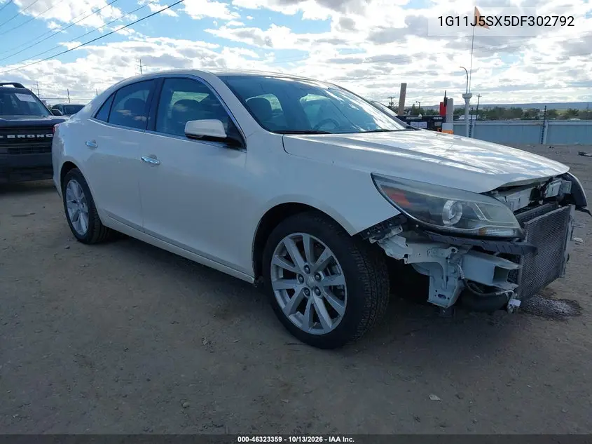 CHEVROLET MALIBU 2013, VIN 1G11J5SX5DF302792