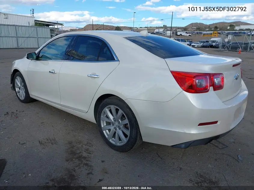 2013 CHEVROLET MALIBU VIN 1G11J5SX5DF302792 — фото 3
