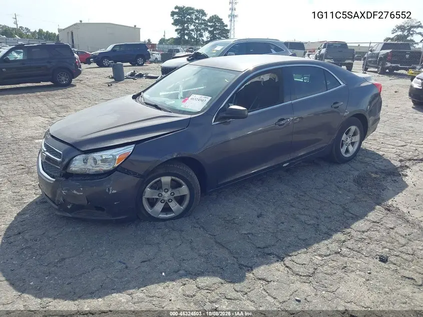 2013 CHEVROLET MALIBU VIN 1G11C5SAXDF276552 — фото 2