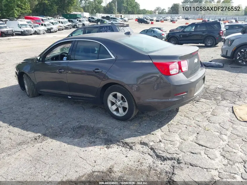 2013 CHEVROLET MALIBU VIN 1G11C5SAXDF276552 — фото 3