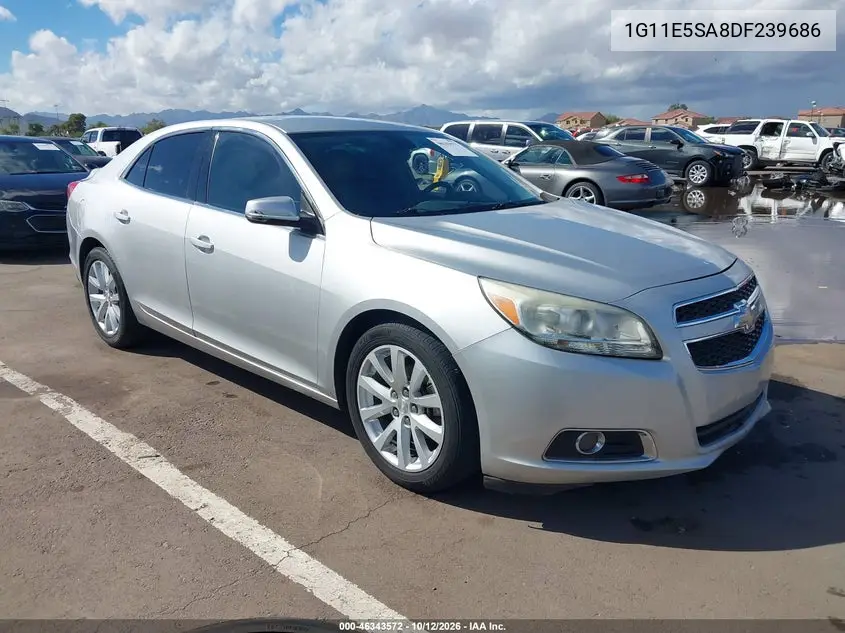 CHEVROLET MALIBU 2013, VIN 1G11E5SA8DF239686