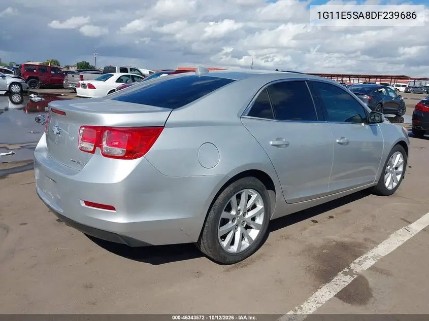 2013 CHEVROLET MALIBU VIN 1G11E5SA8DF239686 — фото 4