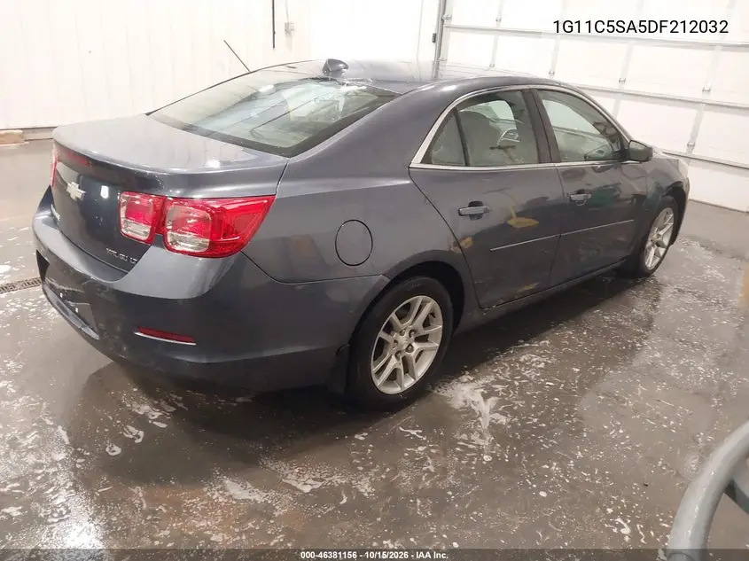 2013 CHEVROLET MALIBU VIN 1G11C5SA5DF212032 — фото 4