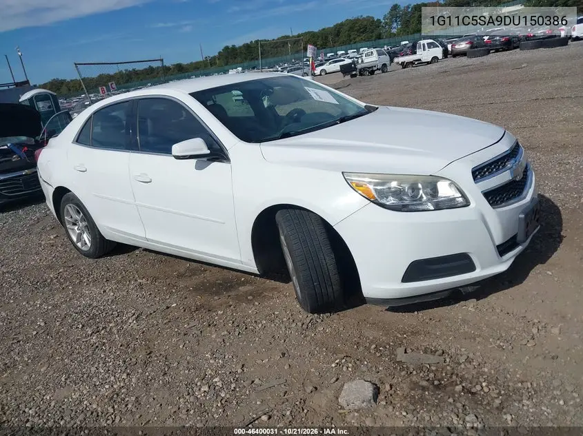 CHEVROLET MALIBU 2013, VIN 1G11C5SA9DU150386