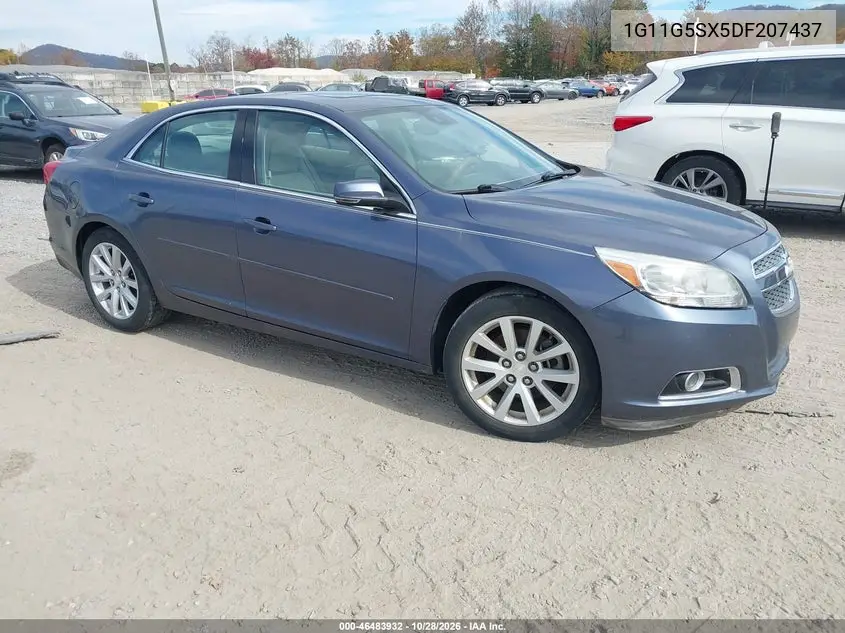 CHEVROLET MALIBU 2013, VIN 1G11G5SX5DF207437