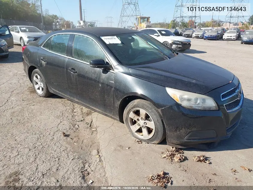CHEVROLET MALIBU 2013, VIN 1G11C5SA5DF134643