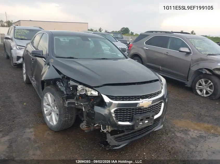 CHEVROLET MALIBU 2014, VIN 1G11E5SL9EF199105