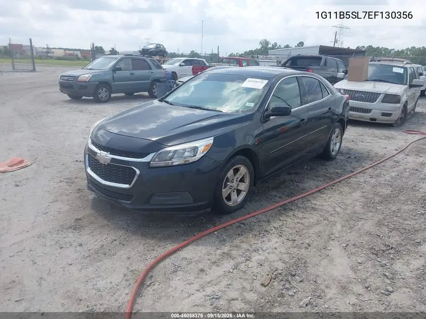 2014 CHEVROLET MALIBU VIN 1G11B5SL7EF130356 — фото 2