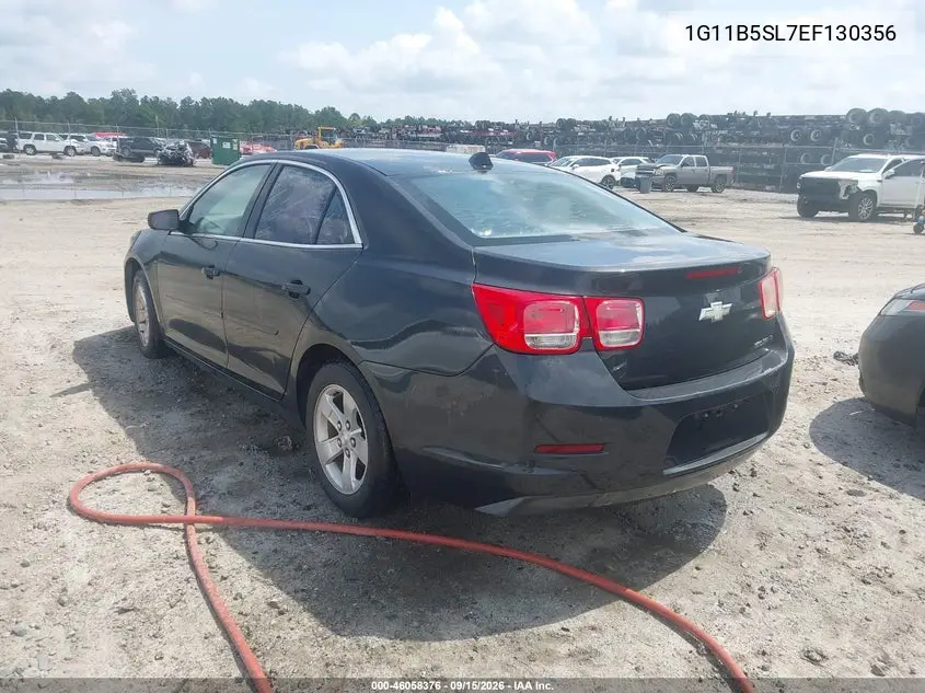 2014 CHEVROLET MALIBU VIN 1G11B5SL7EF130356 — фото 3