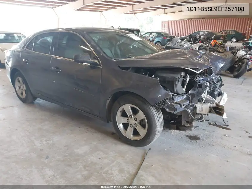 CHEVROLET MALIBU 2014, VIN 1G11B5SL9EF257108