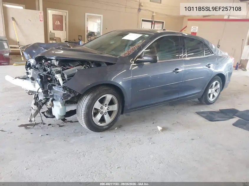 2014 CHEVROLET MALIBU VIN 1G11B5SL9EF257108 — фото 2