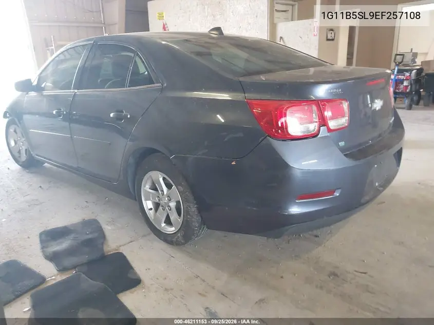 2014 CHEVROLET MALIBU VIN 1G11B5SL9EF257108 — фото 3