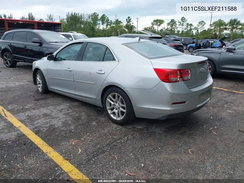 2014 CHEVROLET MALIBU VIN 1G11C5SLXEF211588 — фото 3
