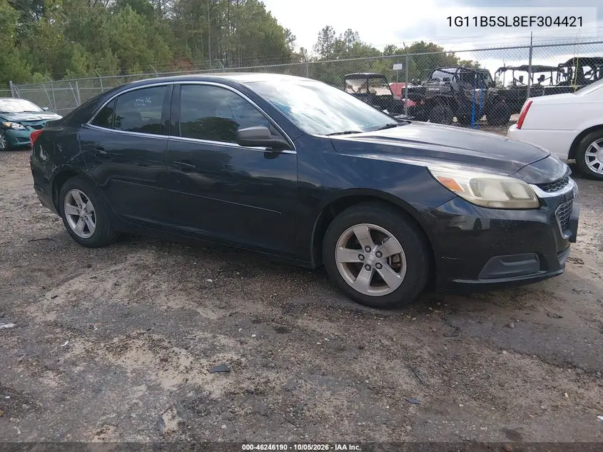 CHEVROLET MALIBU 2014, VIN 1G11B5SL8EF304421