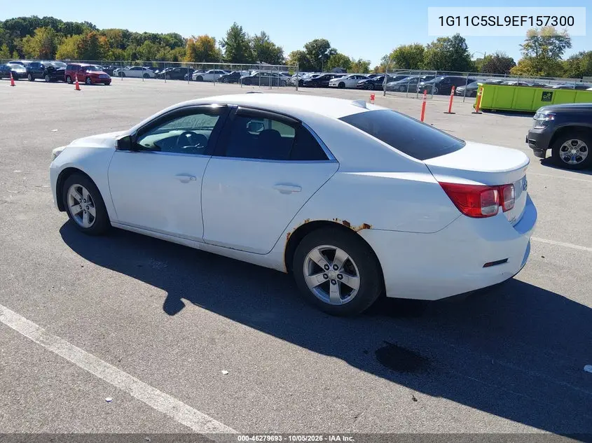 2014 CHEVROLET MALIBU VIN 1G11C5SL9EF157300 — фото 3