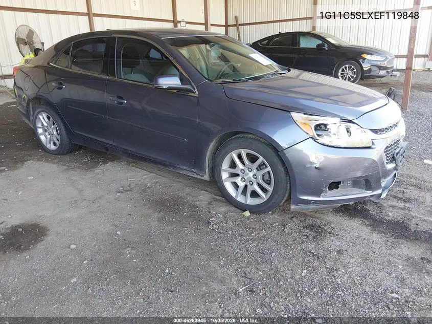 CHEVROLET MALIBU 2014, VIN 1G11C5SLXEF119848