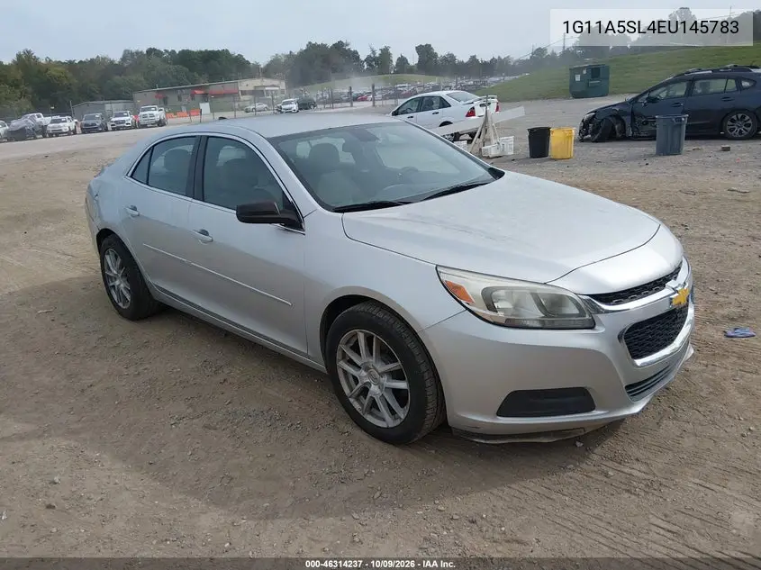 CHEVROLET MALIBU 2014, VIN 1G11A5SL4EU145783