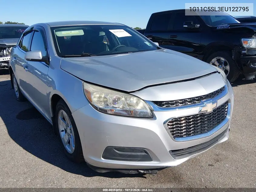 CHEVROLET MALIBU 2014, VIN 1G11C5SL3EU122795
