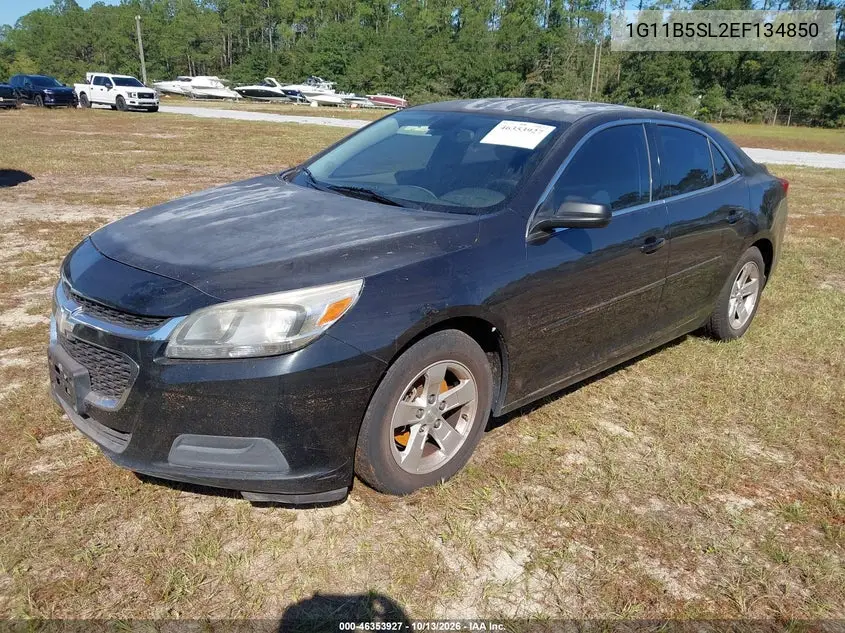 2014 CHEVROLET MALIBU VIN 1G11B5SL2EF134850 — фото 2