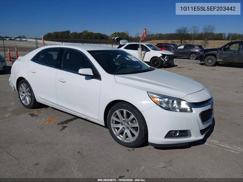 CHEVROLET MALIBU 2014, VIN 1G11E5SL5EF203442