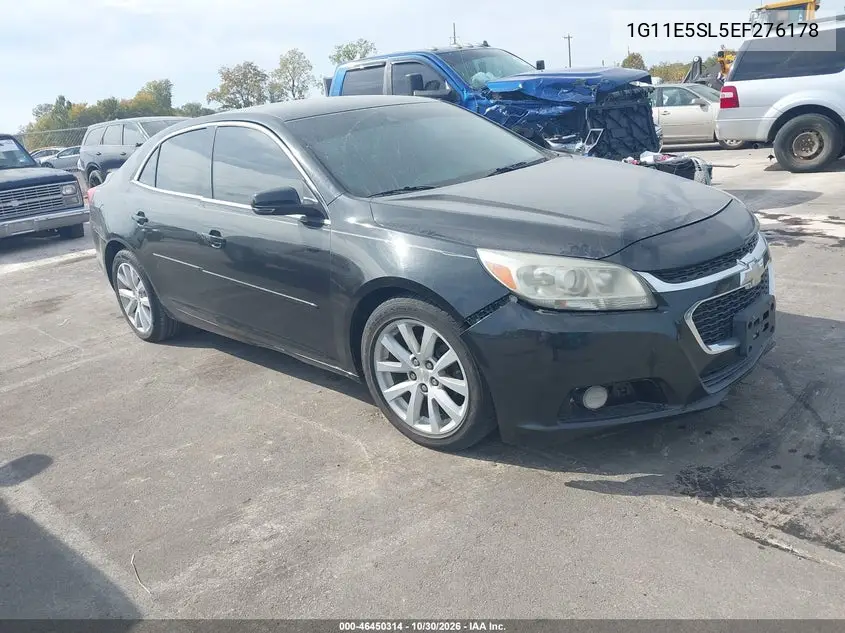 CHEVROLET MALIBU 2014, VIN 1G11E5SL5EF276178