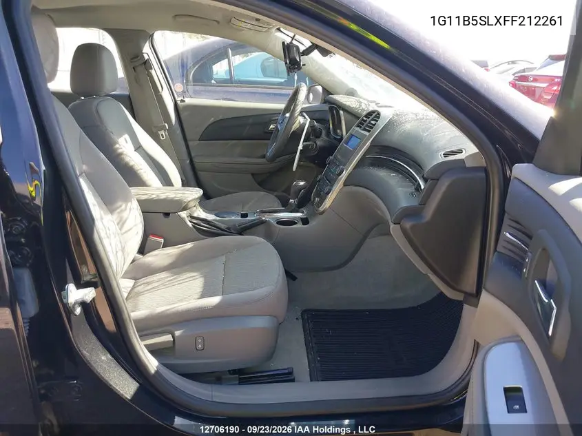 2015 CHEVROLET MALIBU VIN 1G11B5SLXFF212261 — фото 5