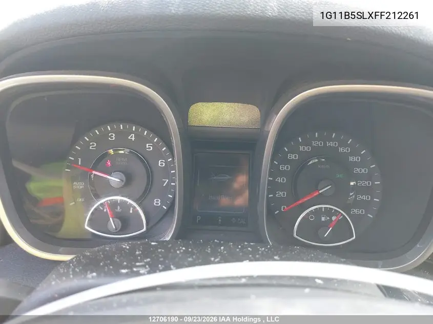2015 CHEVROLET MALIBU VIN 1G11B5SLXFF212261 — фото 7