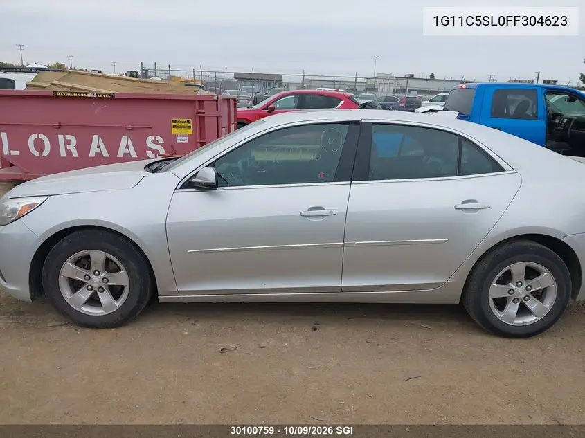 2015 CHEVROLET MALIBU VIN 1G11C5SL0FF304623 — фото 14