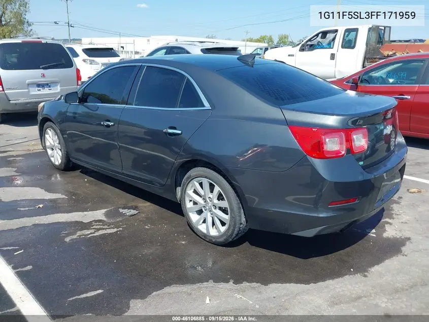 2015 CHEVROLET MALIBU VIN 1G11F5SL3FF171959 — фото 3