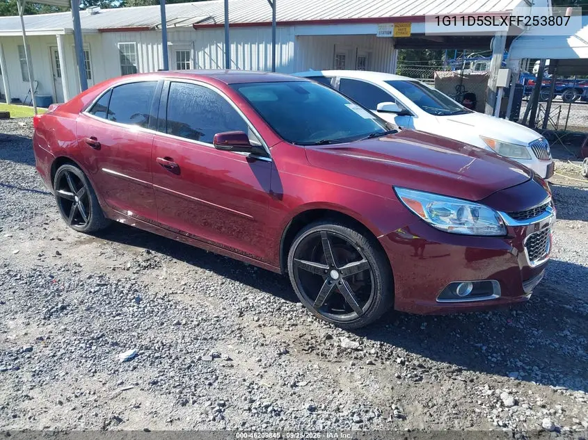 CHEVROLET MALIBU 2015, VIN 1G11D5SLXFF253807