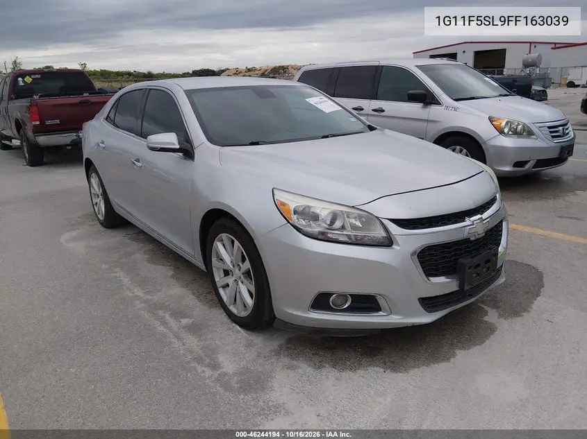 CHEVROLET MALIBU 2015, VIN 1G11F5SL9FF163039