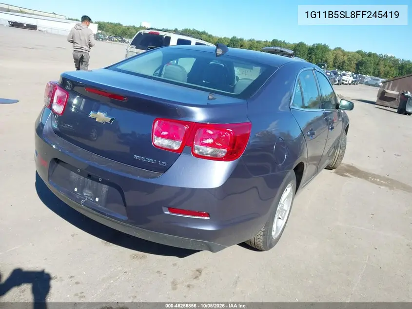 2015 CHEVROLET MALIBU VIN 1G11B5SL8FF245419 — фото 4