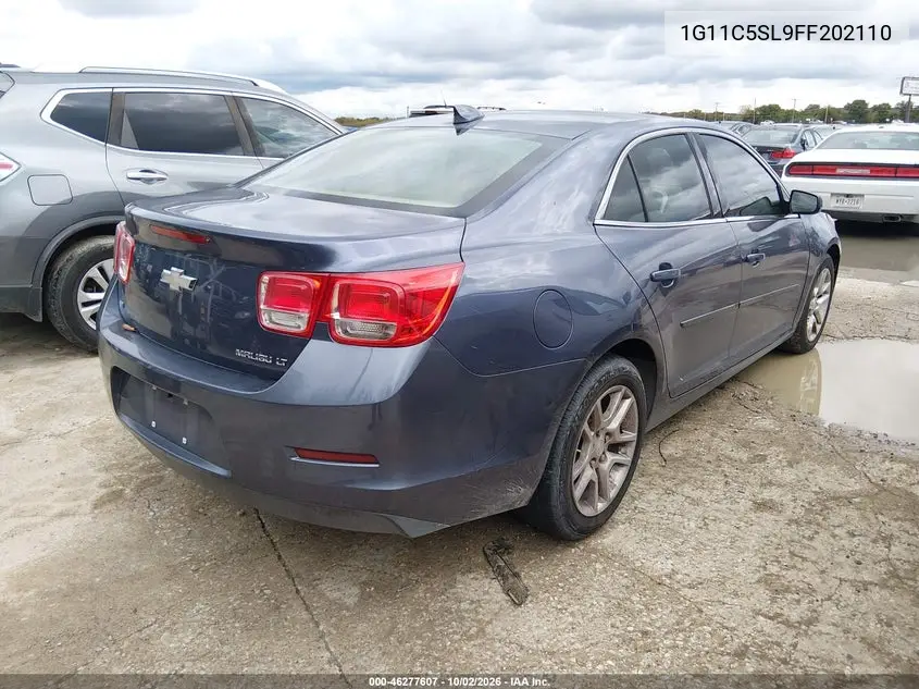 2015 CHEVROLET MALIBU VIN 1G11C5SL9FF202110 — фото 4