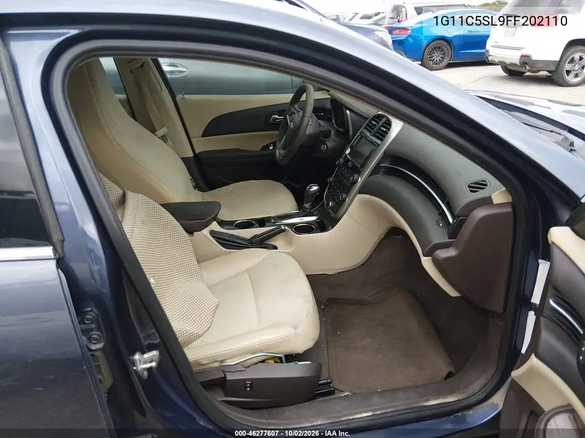 2015 CHEVROLET MALIBU VIN 1G11C5SL9FF202110 — фото 5