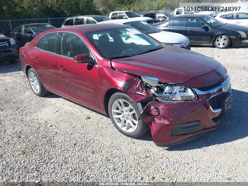 CHEVROLET MALIBU 2015, VIN 1G11C5SLXFF248397