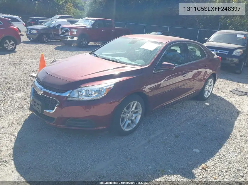 2015 CHEVROLET MALIBU VIN 1G11C5SLXFF248397 — фото 2